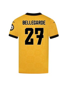 Muži Futbalové oblečenie Wolves Jean-Ricner Bellegarde #27 2025-26 Krátky Rukáv - Domáci Muži Futbalové oblečenie Wolves Jean-Ricner Bellegarde #27 2025-26 Krátky Rukáv - Domáci